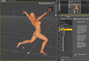My first pose ever in Daz3D