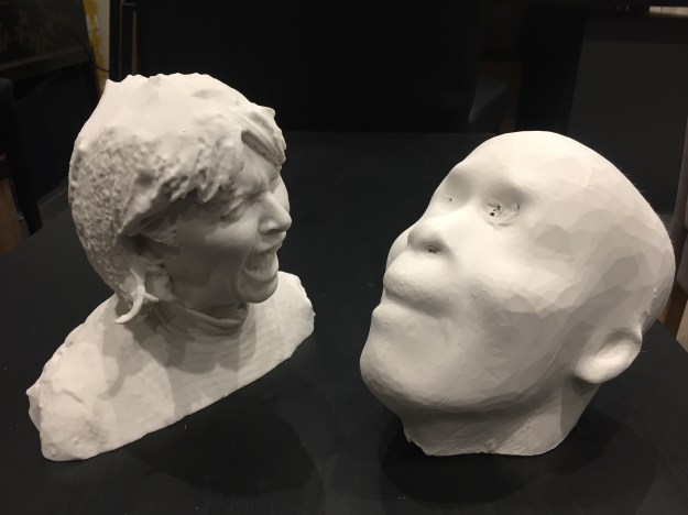 Leo and Theresa heads